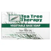 在飛比找iHerb優惠-[iHerb] Tea Tree Therapy 植物肥皂，