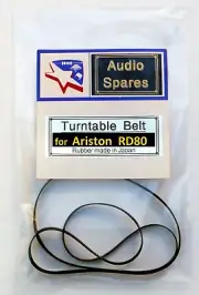 Turntable Belt for Ariston RD80 Turntable