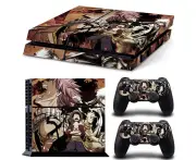 PS4 Skin Vinyl Decal Cover for Sony Playstation Game Console + PS4 Controllers Sticker - TN-PS4-5308