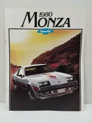 1980 Chevrolet MONZA dealership Showroom Colors Sales Brochure - Chevy NOS GM
