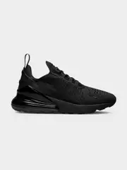 Womens Nike Air Max 270 Sneakers in Black/Black US Womens 6