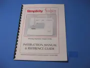Simplicity S180 Sewing Machine Manual - Printed