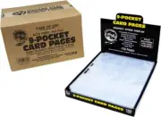 (500) Trading Card Sleeves - ARCHIVAL Quality 9-Pocket Card Binder Pages - TCIP9