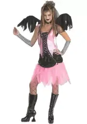 Graveyard Fairy Fairylicious Halloween Costume Teen Size 7-9 New