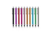 Mobile Phone Random Colour 10 Pcs Stylus Pen Pink Purple Black Green Silver Universal Touch Screen Capacitive For Kindle Ipad Iphone 6 / 6S 6Plus Sams