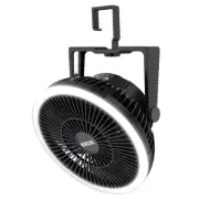 Camping Fan with Led Lantern - 10000mAh 8inch Rechargeable Battery Operated Tent