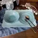 義大利VBC casa-手工浮雕蕾絲系列-碗盤3件組(蒂芬妮綠)