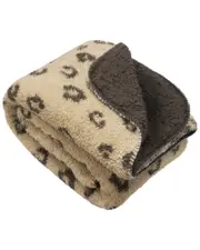 Sutton Home Mantolok Printed Sherpa Throw