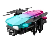 D07 3 Battery Mini Drone Aerial Photography Without Camera Positioning Aircraft for Obstacle Avoidance Remote Control Aircraft-Green