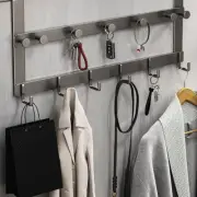 Hooks Over The Door Home Bathroom Organizer Rack Clothes Coat Hat Towel Hange CR