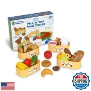 Learning Resources New Sprouts Pick ‘n’ Sort Food Groups, Grocery Store Prete