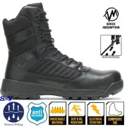 BATES Men's Tactical Boots Lightweight Soft or Composite Toe High Top Side Zip