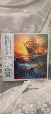 300 Large Piece Puzzle "The Flying Dutchman 2" Bits And Pieces New In Box