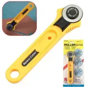 Fabric Cutter Leather Craft Circular Rotary Tool Lade DIY Sewing For Patchwork