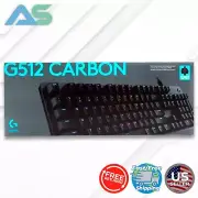 Logitech G512 Carbon Wired RGB Mechanical Gaming Keyboard w/ GX Brown Switches
