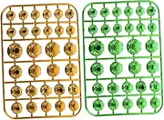 COMPUKAS 2sets Motorcycle Engine Screw Cap Decorative Caps for Enhanced Engine Stability Material Easy Installation Compatible Various Models