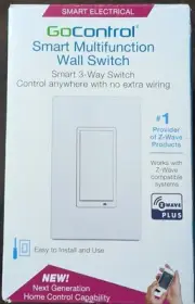 Go Control Smart 3 Way Switch Zwave
