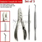 Manicure Pedicure Clipper Cutter & Chiropody Nail File Podiatry Instruments