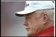 Fresno State Bulldogs head coach Jim Sweeney looks on the Air Forc- Old Photo