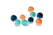 Boon Jellies Suction Cup Baby Toddler Bath Water Fun Jelly Fish Toys 12m+ Navy
