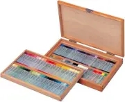 Sakura Cray-Pas Specialist 85 colors (88 Pieces) ESP88 Oil Pastels Wood Box New