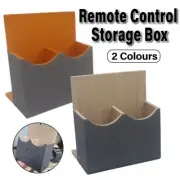 Hotel Remote Control Holder Leather Desk Organiser Caddy for TV AC Storage AU