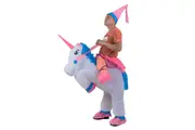 UNICORN Fancy Dress Inflatable Suit -Fan Operated Costume