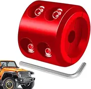 Winch Rope Hook Stopper, Winch Rope Hook Rubber Stopper | UTV Winch Hook Rubber Stop for Synthetic Rope, Automodification Winch Accessories, Ensures Protection of ATV Winch and
