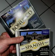 Learn Spanish Now! Version 8 & Transparent Language BONUS CD-- OPENED-"NEW"