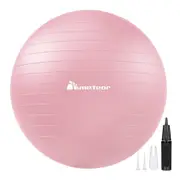 Swiss Ball Yoga Ball Birth Ball Exercise Ball Pilates Gym 75cm Pink