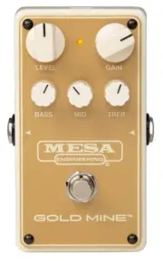 Mesa Boogie GOLDMINE California High Gain Guitar Effect Pedal