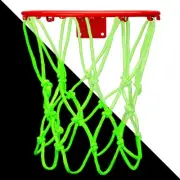 Nightlight Mini Basketball Net 8 Loop Replacement Nylon Glow in The Dark