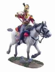 Britains Soldiers 36057 British 1st Royal Dragoon Bugler Charging - NEW