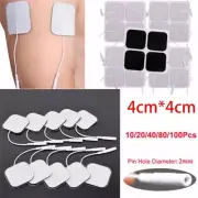 4x4cm Replacement Electrode Pad for Tens Unit 7000 Machine Massagers Silica Gel