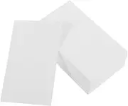 KICHOUSE Versatile 100 Pcs Blank Flashcards Index Cards Small Notepad Note Pad Study Tools for School