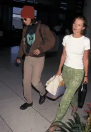 Johnny Depp & Kate Moss 1989 Old Photo 4