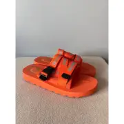 Billionaire Boys Club BB Spacewalker II Slide - Size 12 - Orange - NEW