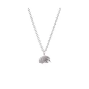 Gibson GiftsSilver Plated Aust Fauna Necklace Echidna Womens Jewellery