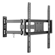Goobay Full Motion Tilt Television M Wall Mount/Bracket For 32-55" TV 35kg Black