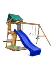 [Lifespan Kids] Birmingham Play Centre Set With Blue Slide 2.2m