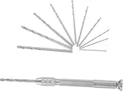 SHERCHPRY 1Set Professional Nail Drill Hand Drill for Crafts Durable Nail Manicure Drill with Safety Bits for Easy Custom Nail Pendants and Art Projects