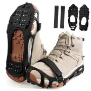 Ice Snow Cleats for Shoes and Boots,Snow Traction Cleats Rubber Crampons 24