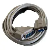DB9 Female DB25 Male Null Modem 15 Foot Cable PCM-1970-15