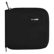 Pacsafe RFIDsafe RFID Blocking Zip Around Wallet - Black
