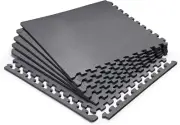 Marcy Interlocking Waterproof Flooring Mat for Exercise Equipment & Accessories