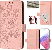 Cover Compatible with Oppo F21 Pro 5G / F21s Pro 5G,Compatible with Oppo A96 5G (China) Flip Stand Wallet Phone Cover Pink