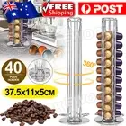 For Nespresso Capsules Coffee Pod Holder Storage Stand 40Pods Capsule Dispenser