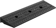 Rubber Threshold Ramp,Wheelchair Ramp with Non-silp Surface, Heavy Duty Entry Curbs for Steps Driveway Loading Dock, Size : 100x25x6cm