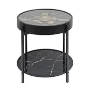By Dezign - Johnston Clock Table - Side Tables
