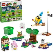 LEGO Super Mario Adventures with Interactive Luigi Toy for 6 Plus Year Old Boys & Girls, Building Set with a Pink Baby Yoshi Figure, Creative Kids' Toys for Gaming Fans 71440